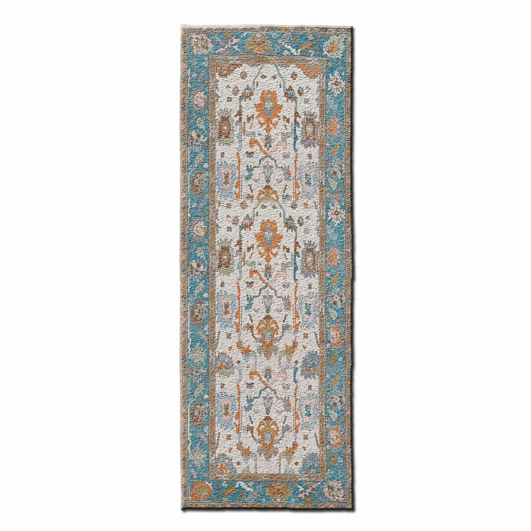ORALENIS - Hand Knotted Oushak Carpet